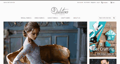 Desktop Screenshot of dalstonmillfabrics.co.uk